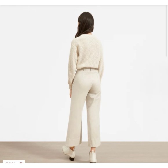 Everlane The Lightweight Leg Crop Chino 2 NWT - Picture 4 of 15